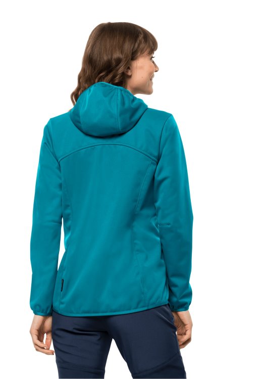 Collection Windhain Hoody W Freshwater Blue Brand Jack Wolfskin