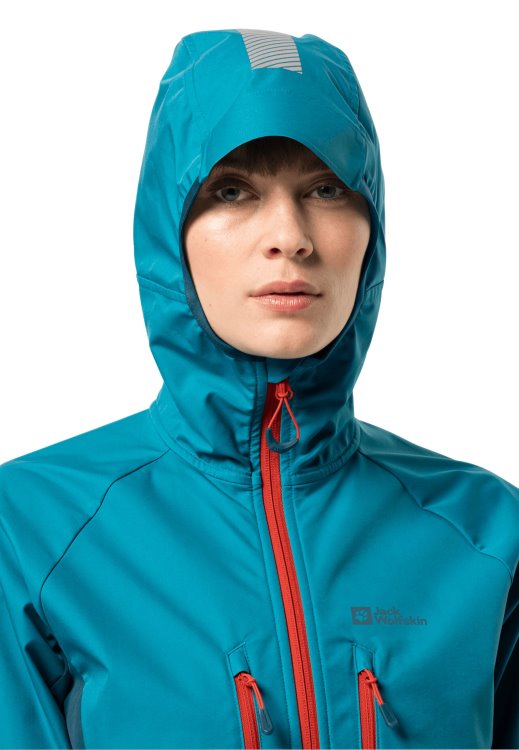 Alpspitze Hoody W Freshwater Blue Brand Jack Wolfskin Hot