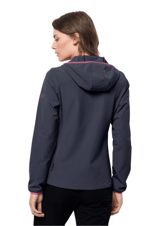 Turbulence Jacket Women Fashion Graphite Brand Jack Wolfskin