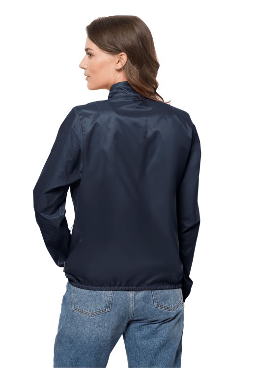 Night Blue Pack & Go Windshell W Collection Brand Jack Wolfskin