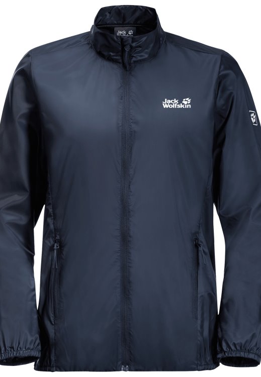 Night Blue Pack & Go Windshell W Collection Brand Jack Wolfskin