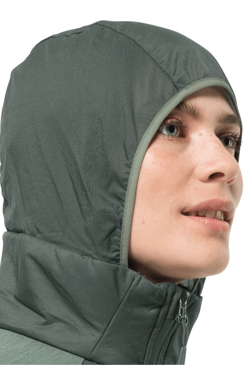 Brand Jack Wolfskin Hedge Green Tasman Hybrid Vest W