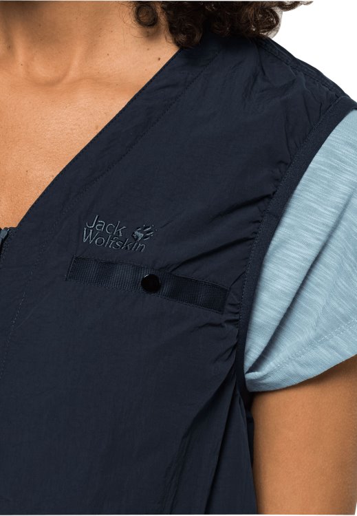 Brand Jack Wolfskin Lightsome Vest W Hot Night Blue