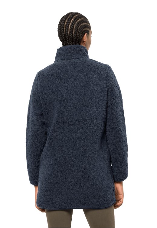 Night Blue Brand Jack Wolfskin High Curl Coat W New