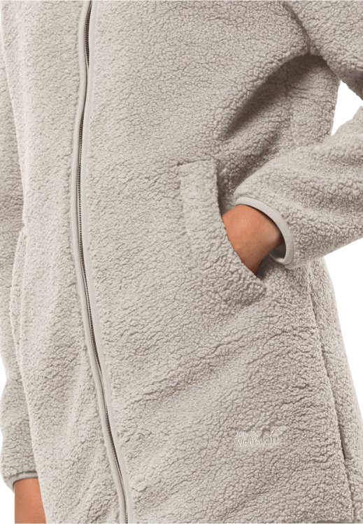 Origins High Curl Coat W Brand Jack Wolfskin Winter Pearl