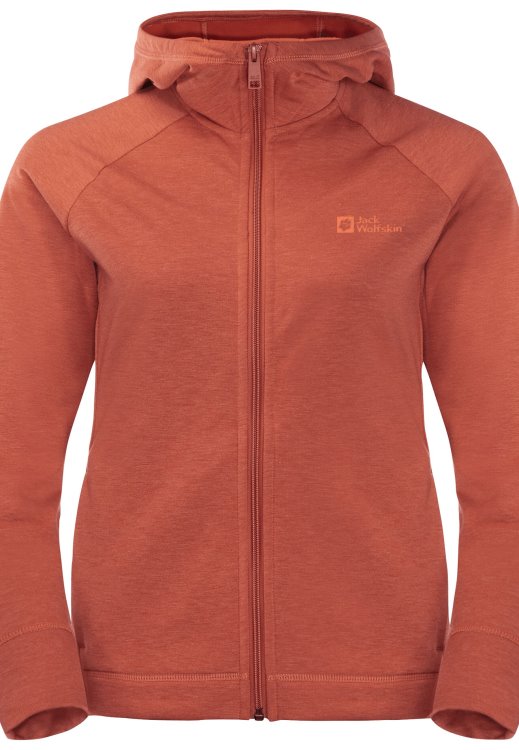 Autumn Red Collections Brand Jack Wolfskin Waldsee Hooded Jacket W