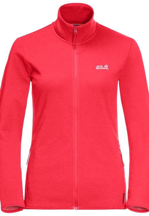 Tulip Red Origin Jwp Midlayer W Brand Jack Wolfskin