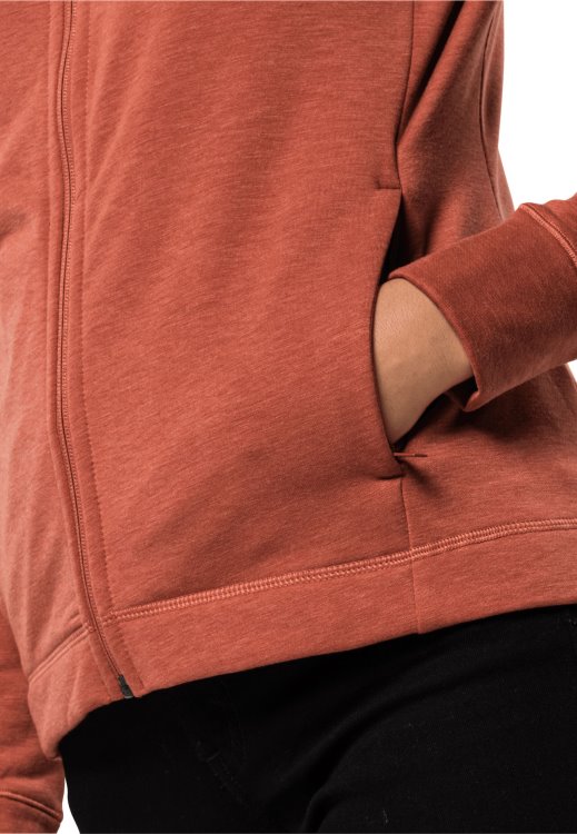 Waldsee Jacket W Brand Jack Wolfskin Collections Autumn Red