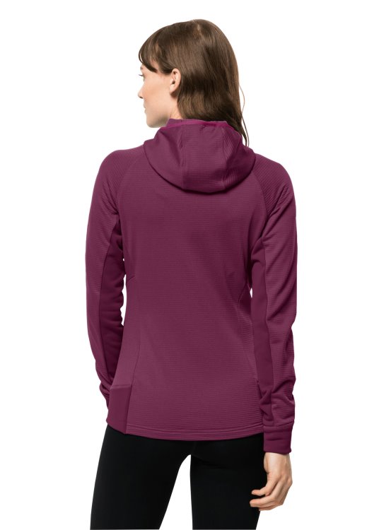 Wild Berry Brand Hydro Grid Fleece W Brand Jack Wolfskin