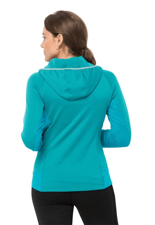 Hydro Grid Fleece W Original Brand Jack Wolfskin Dark Aqua
