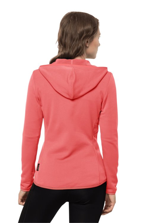 Turbulence Fleece W Best Brand Jack Wolfskin Desert Rose
