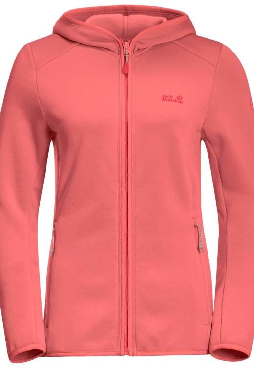 Turbulence Fleece W Best Brand Jack Wolfskin Desert Rose