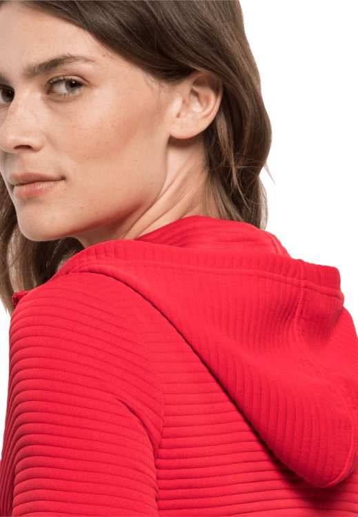 Brand Jack Wolfskin Tulip Red Modesto Hooded Jacket Women Collection