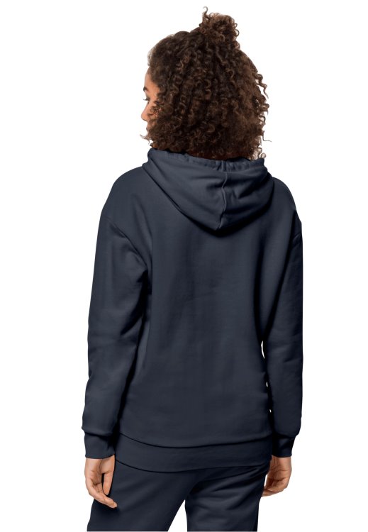 Essential Hoody W Fashion Brand Jack Wolfskin Night Blue