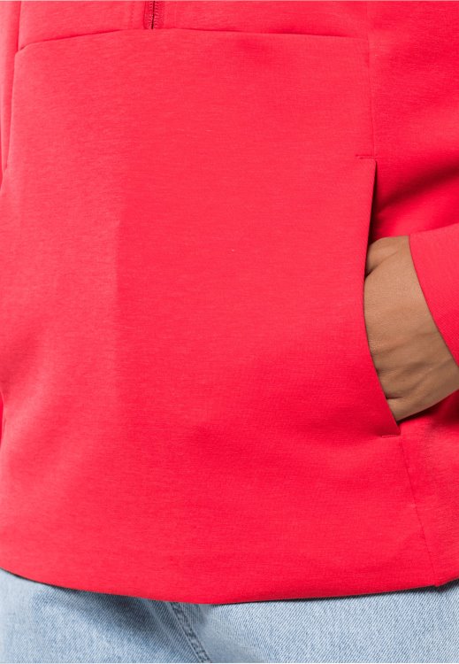 Tulip Red Brand Jack Wolfskin New Haven Half Zip W Fashion