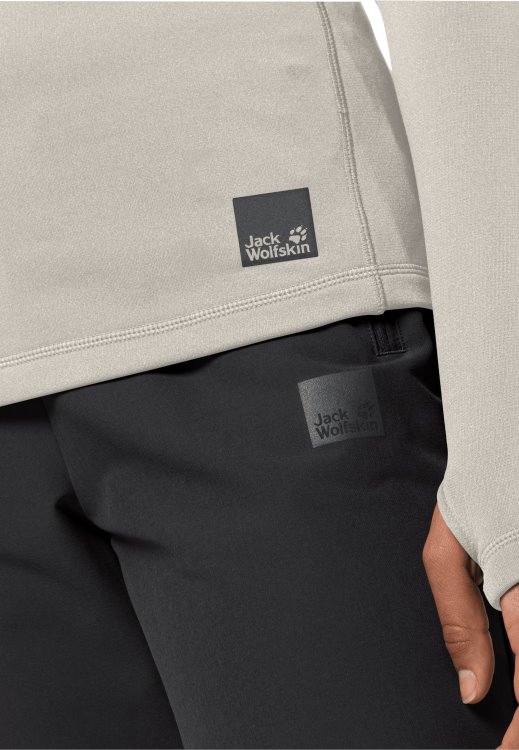 Bike Commute Halfzip W Origins Brand Jack Wolfskin Winter Pearl