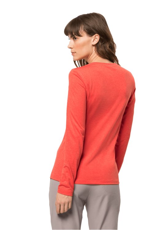 Brand Jack Wolfskin Sky Thermal L/s W Fashion Hot Coral