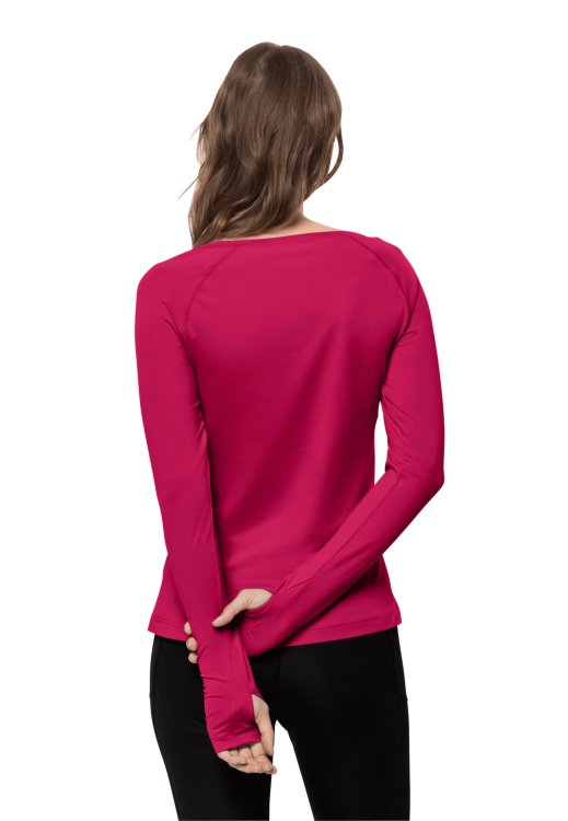 Tasman L/s W Cranberry Brand Brand Jack Wolfskin