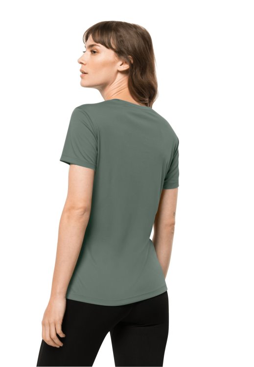 Hedge Green Brand Jack Wolfskin Tech T W Origins