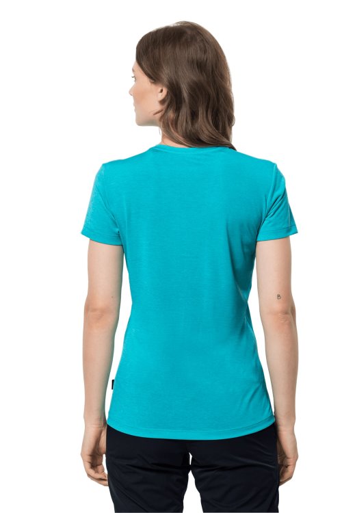 Crosstrail Graphic T W Brand Jack Wolfskin Original Dark Aqua