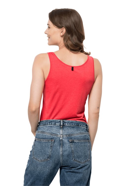 Brand Jack Wolfskin Pack & Go Tank W Tulip Red