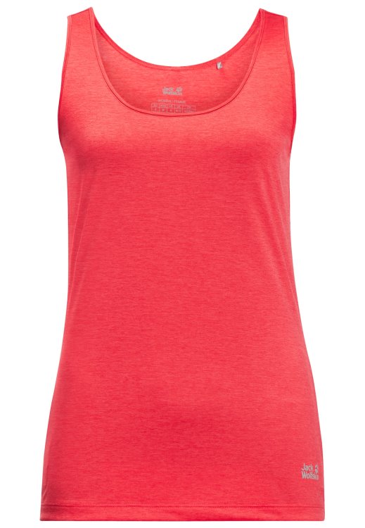 Brand Jack Wolfskin Pack & Go Tank W Tulip Red