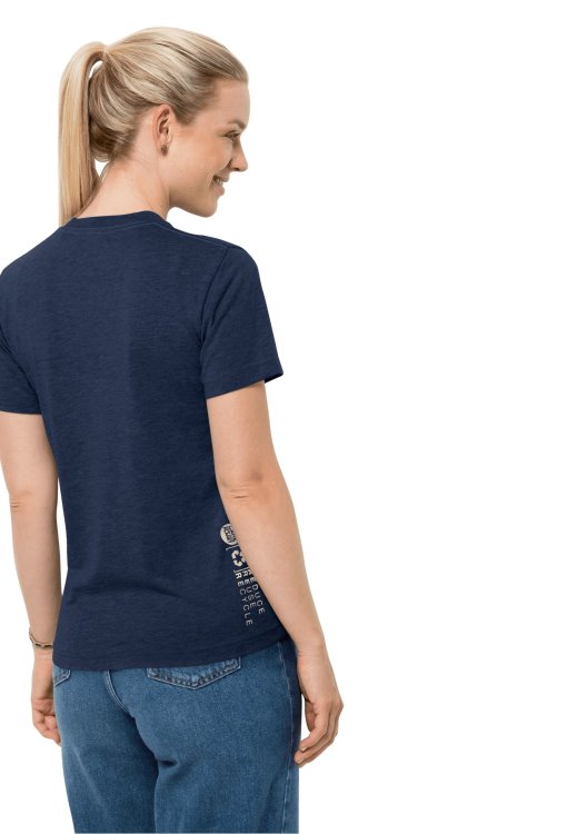Brand Nature Relief T W Dark Indigo Brand Jack Wolfskin