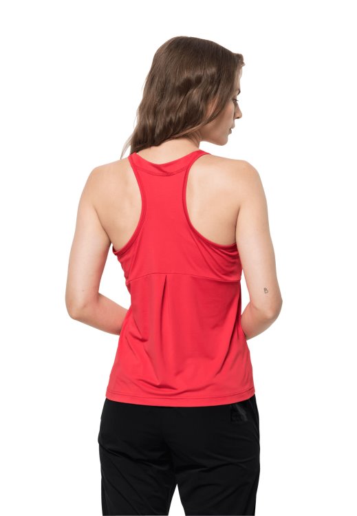 Tasman Tank W Brand Jack Wolfskin Collections Tulip Red