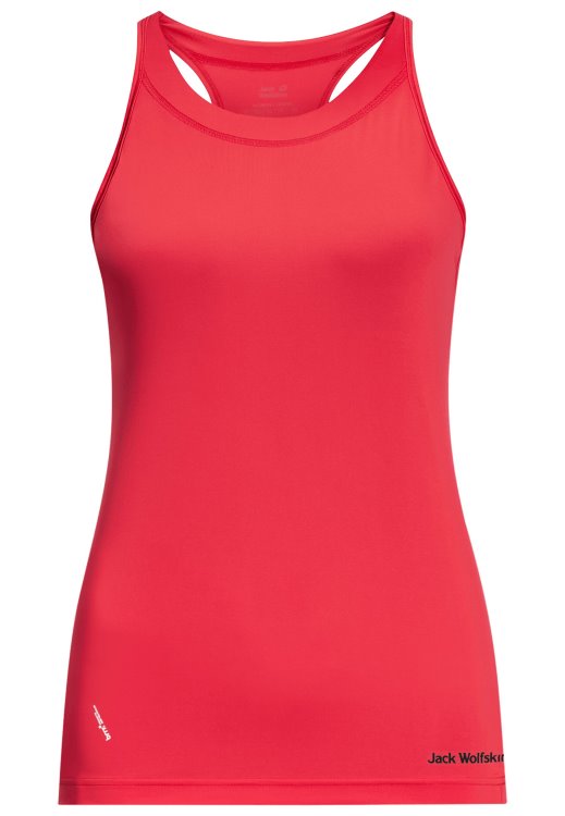 Tasman Tank W Brand Jack Wolfskin Collections Tulip Red