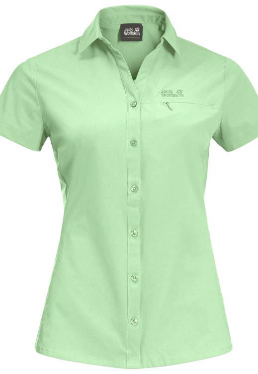 Collections Brand Jack Wolfskin Peak Shirt W Milky Green