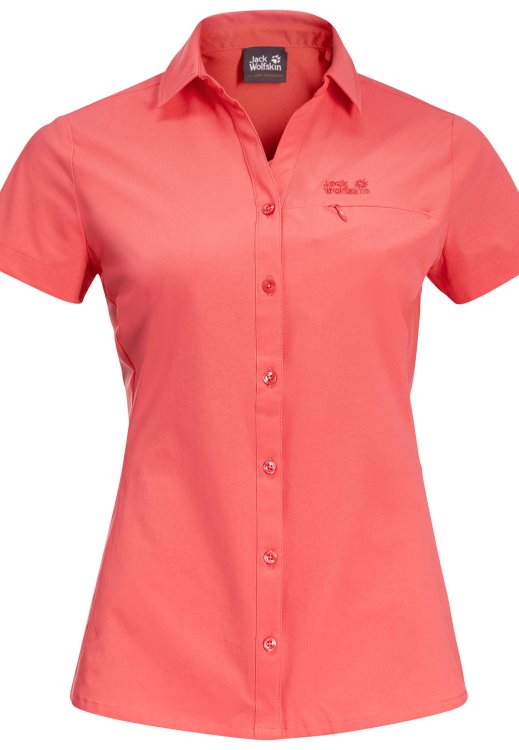 Peak Shirt W Brand Jack Wolfskin Desert Rose