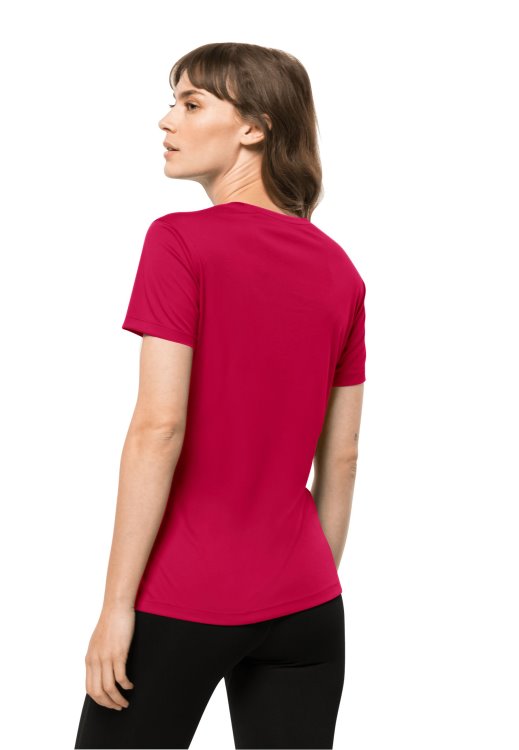 Tech T W New Pink Dahlia Brand Jack Wolfskin