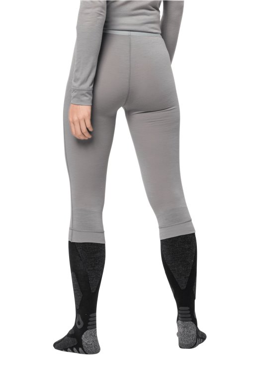 Brand Jack Wolfskin Collections Alpspitze Wool Pants W Medium Grey Heather