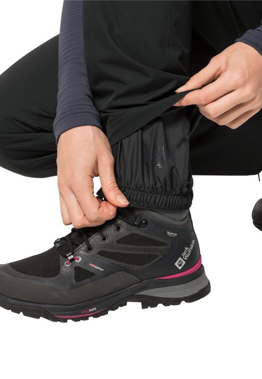 Black Hot Brand Jack Wolfskin Parana Pants W