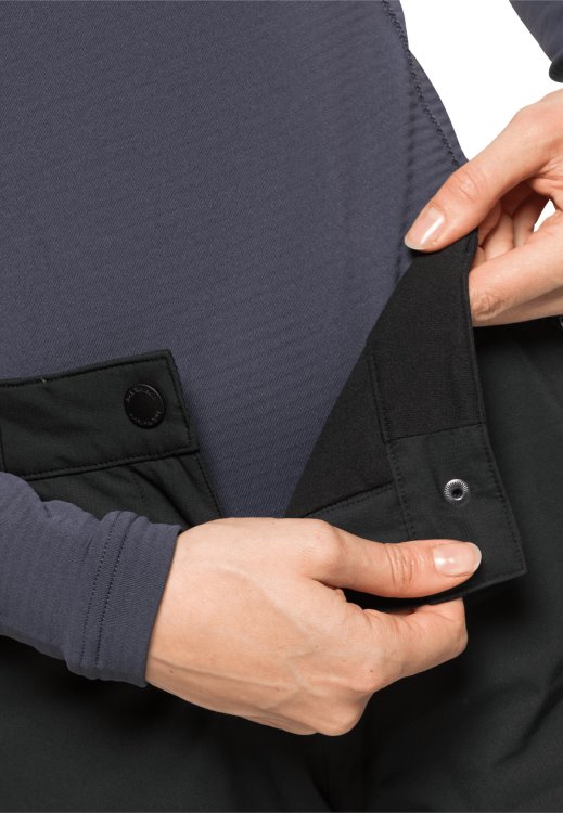 Black Hot Brand Jack Wolfskin Parana Pants W