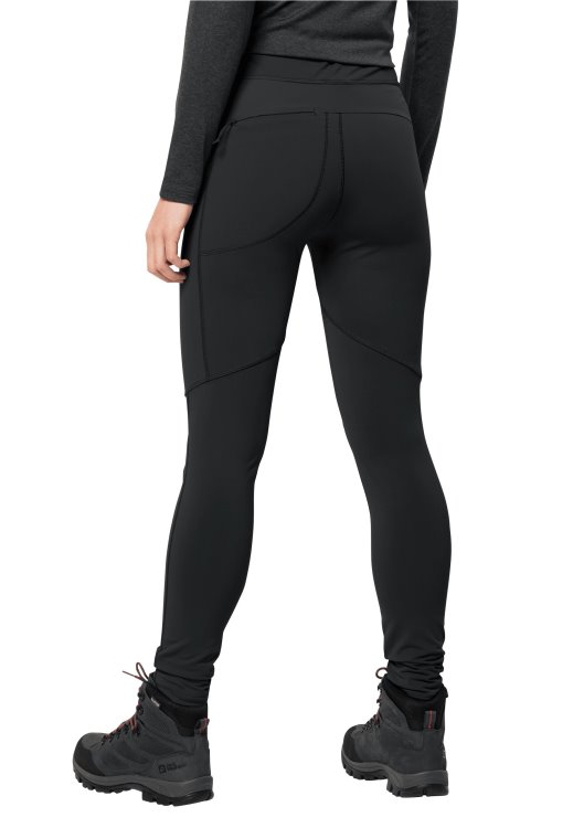 Black Best Salmaser Tights W Brand Jack Wolfskin