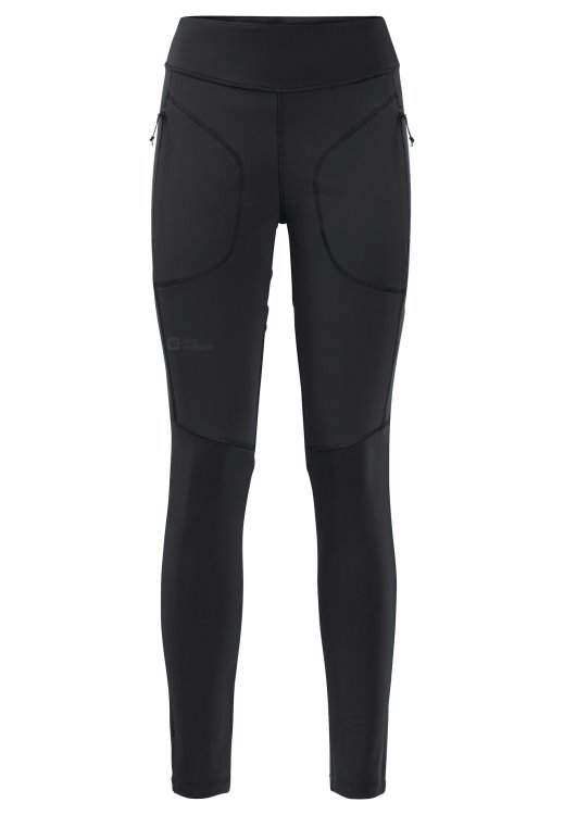 Black Best Salmaser Tights W Brand Jack Wolfskin