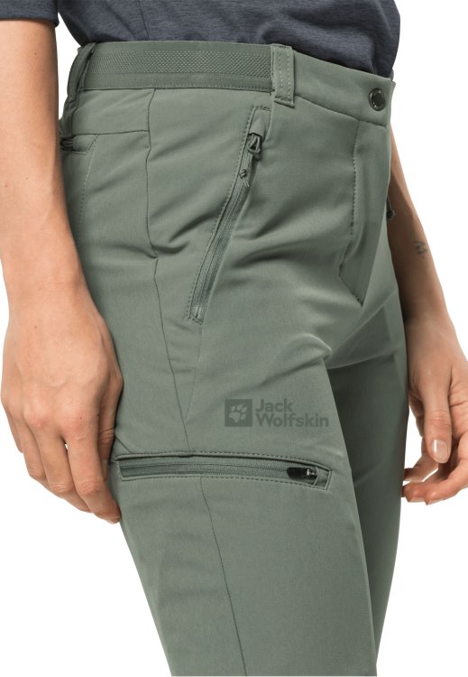 Hedge Green Geigelstein Pants W Brand Jack Wolfskin New