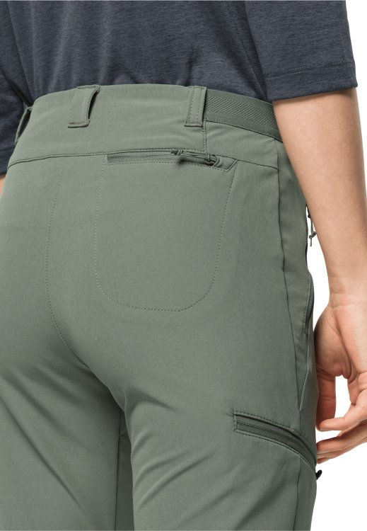Hedge Green Geigelstein Pants W Brand Jack Wolfskin New