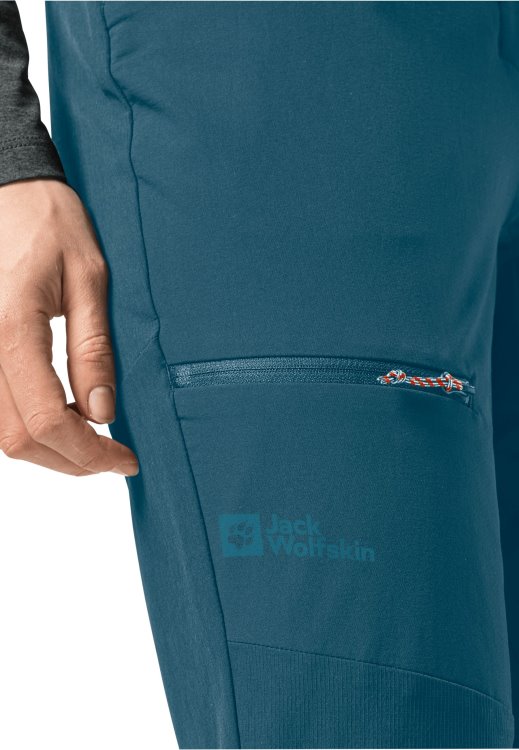 Blue Coral Fashion Salmaser Pants W Brand Jack Wolfskin