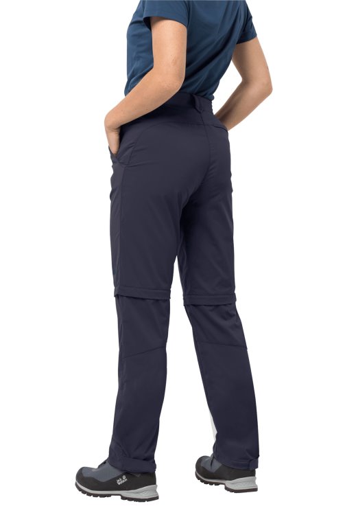 Activate Light Zip Off Women Origin Graphite Brand Jack Wolfskin