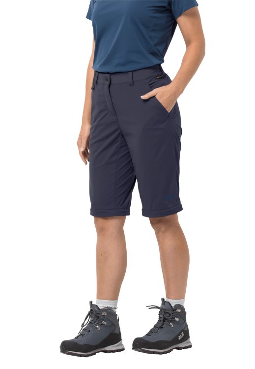 Activate Light Zip Off Women Origin Graphite Brand Jack Wolfskin