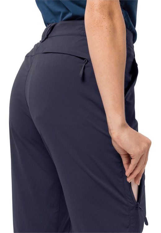 Activate Light Zip Off Women Origin Graphite Brand Jack Wolfskin
