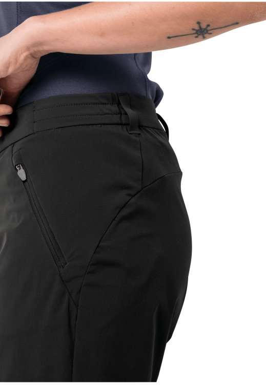 Brand Overland Pants W Brand Jack Wolfskin Black
