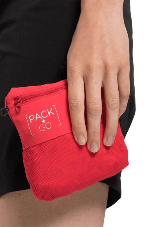 Hot Brand Jack Wolfskin Pack & Go Short W Tulip Red