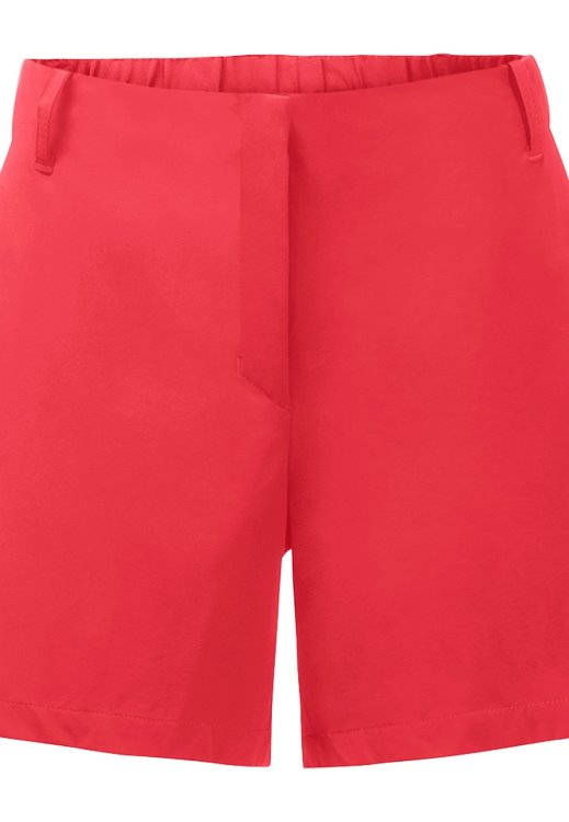 Hot Brand Jack Wolfskin Pack & Go Short W Tulip Red