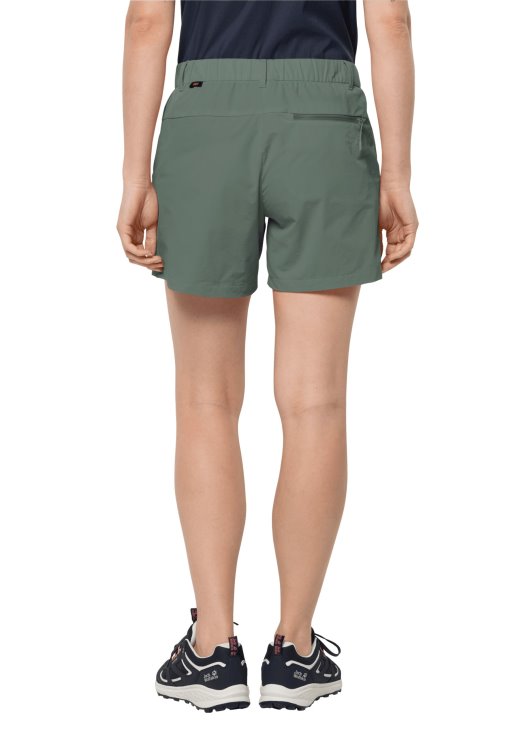 Pack & Go Short W Hedge Green Origin Brand Jack Wolfskin
