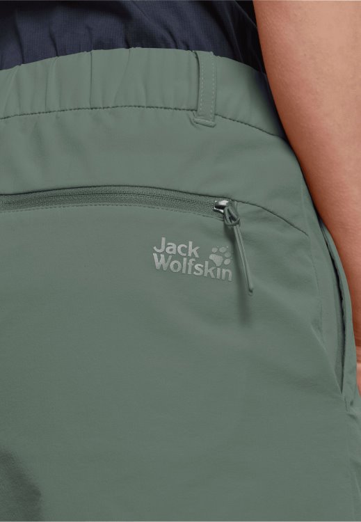 Pack & Go Short W Hedge Green Origin Brand Jack Wolfskin