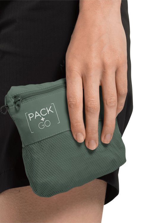 Pack & Go Short W Hedge Green Origin Brand Jack Wolfskin
