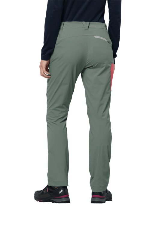 Hedge Green Origins Overland Pants W Brand Jack Wolfskin